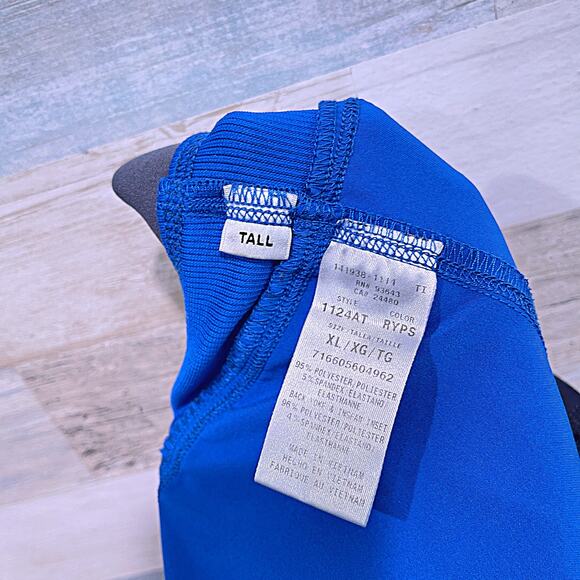 INFINITY Cherokee Slim Pull On Scrub Pants Blue 1124AT Womens XLT XL Tall - Picture 5 of 6